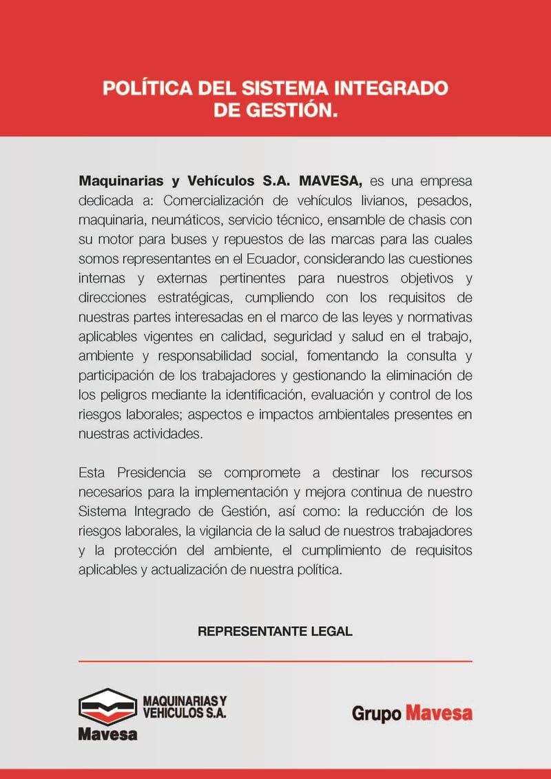 Politicas-Sistema-Integrado-Gestion-2019-MAVESA